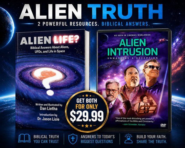 Aliens and the Bible Bundle (Book & DVD)