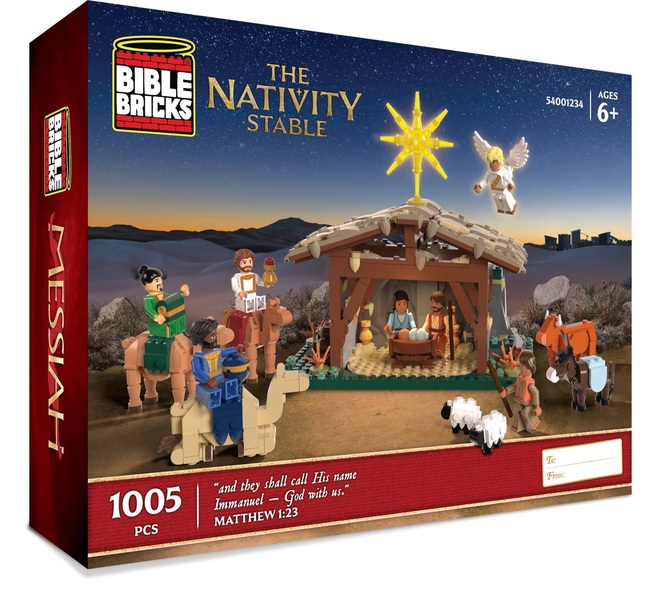 PRE-ORDER: Bible Bricks® Nativity Building Set