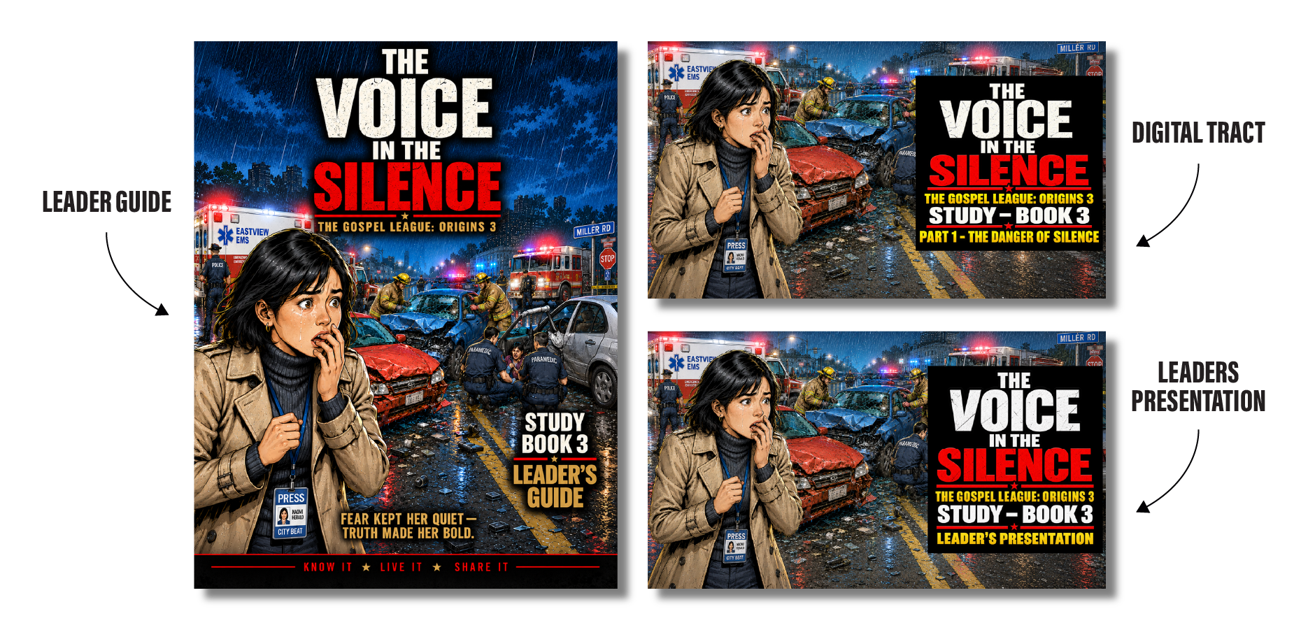 COMING NOV 15: The Gospel League Study & Teaching Resources Book 3