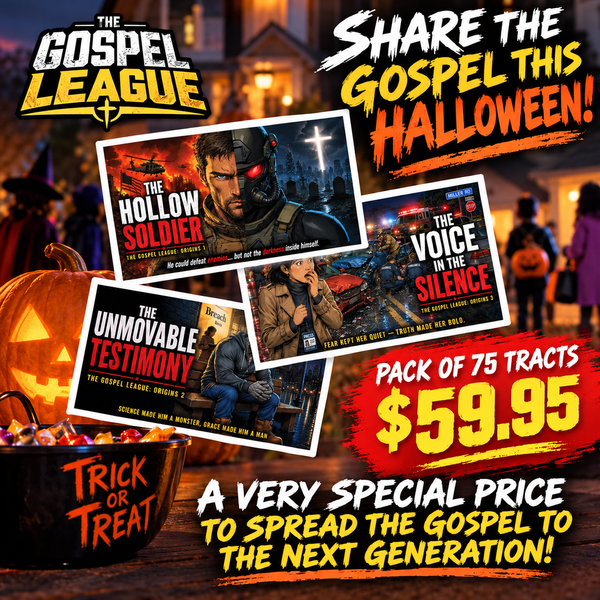 The Gospel League Halloween Tract Pack (75 Tracts)