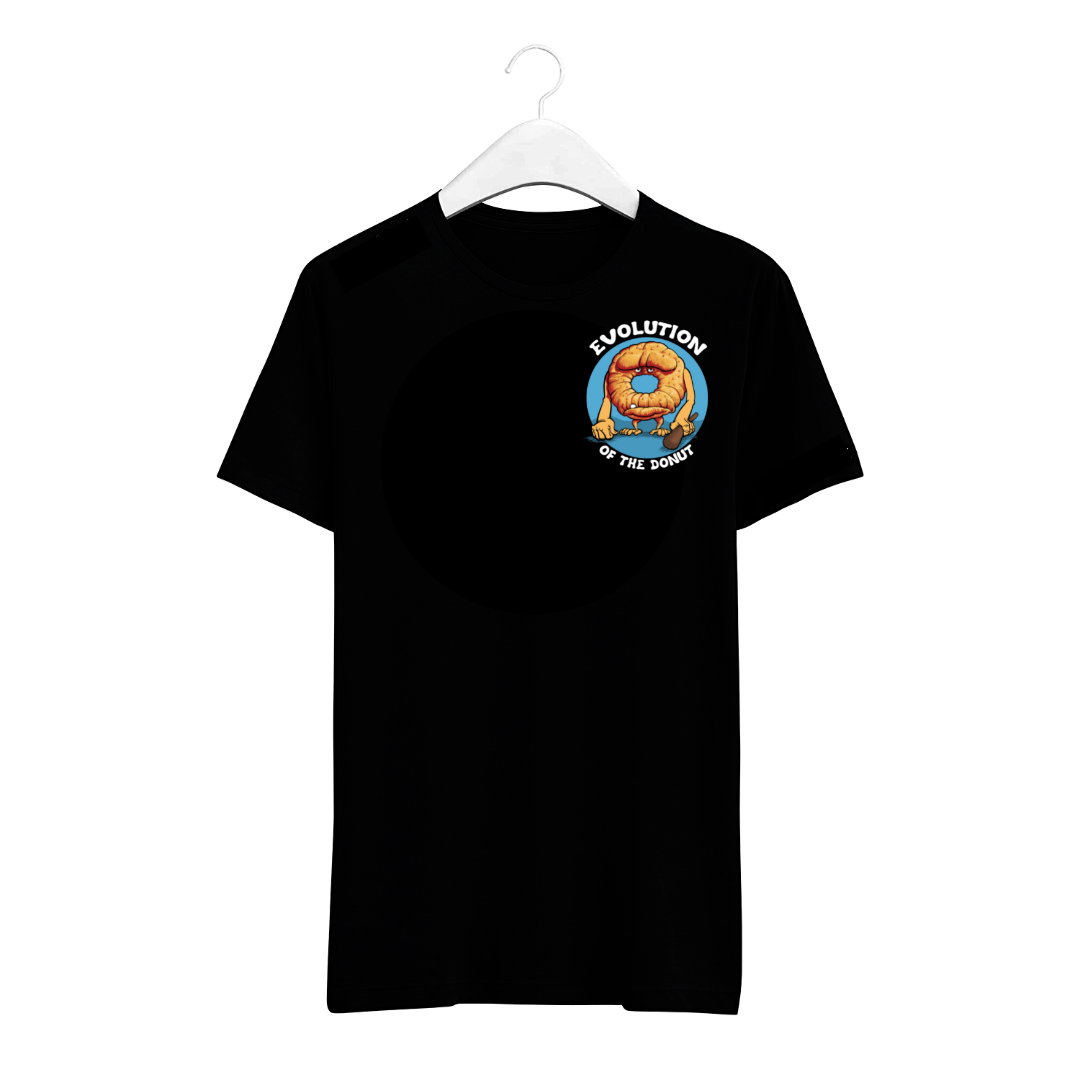 Donut Evolution T-Shirt (BLACK)