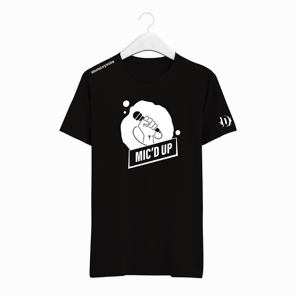 Mic'D Up T-Shirt (BLACK)